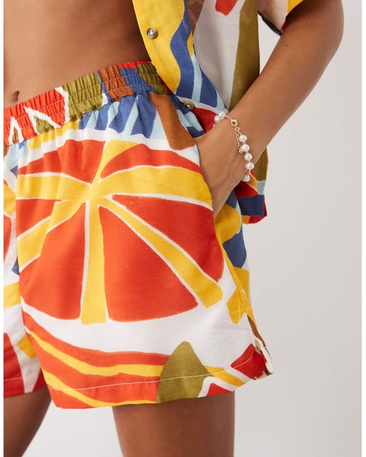 ASOS Multicolor Beach Shorts