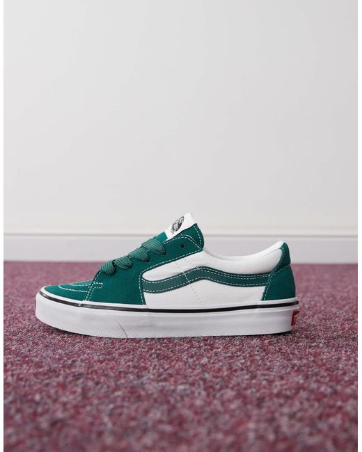 Vans Purple Sk8-low Two Tone Trainers