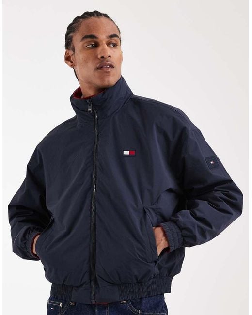 Tommy Hilfiger Red Reversible Regatta Windbreaker Jacket for men