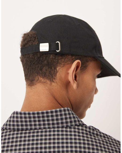 Calvin Klein Black Embroidered Logo Baseball Cap for men