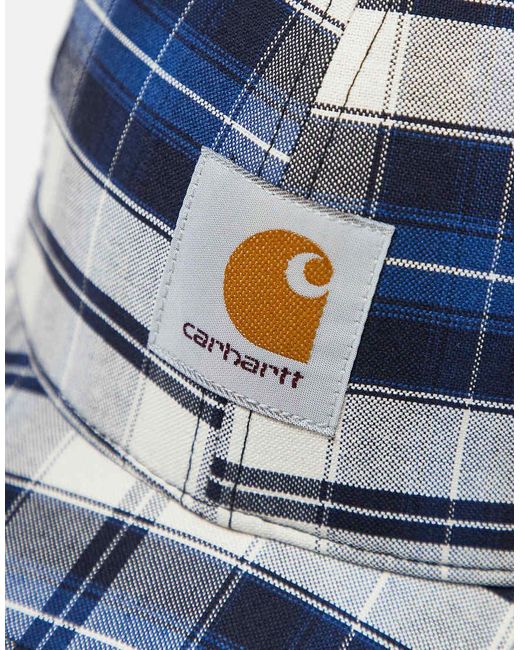 Sombrero A Cuadros Tarbell De Carhartt de color Blue