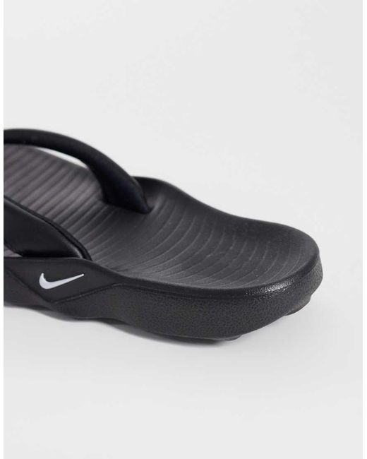 Nike Black Marina Flip Flops