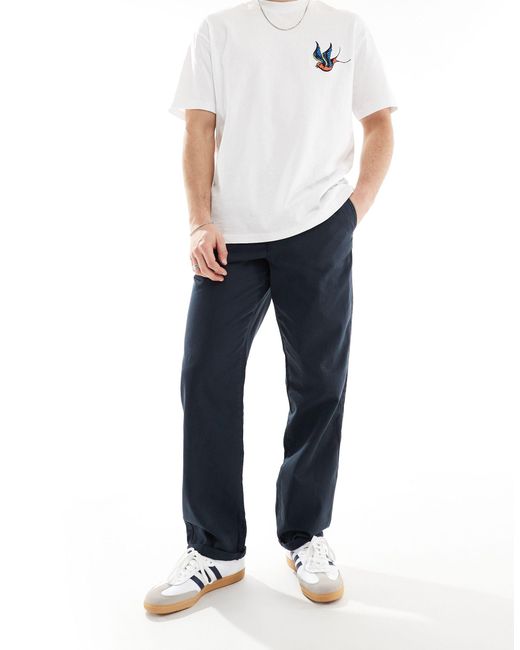 ASOS Blue Relaxed Chino for men