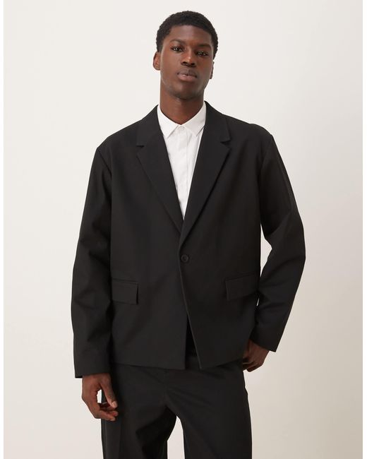 Veste ASOS pour homme en coloris Black