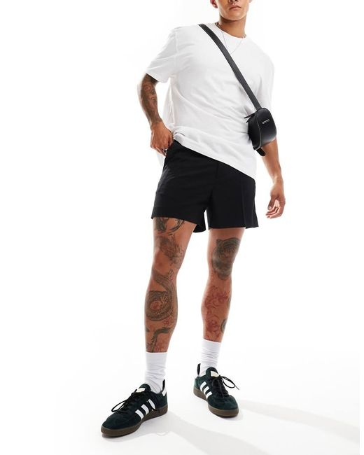 Weekday White Alessandro Tailored Shorts for men