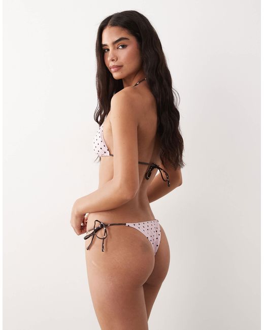 Bas Mango en coloris Brown