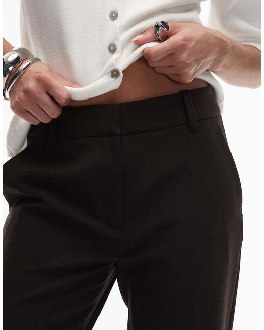 & Other Stories White Slim Flare Tailored Pants