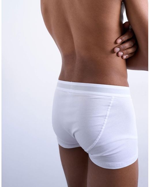 Topman White 2 Pack Trunk for men