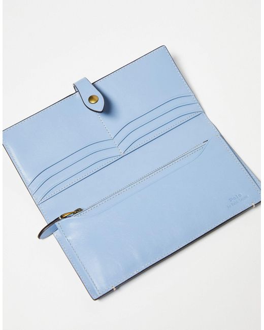 Portefeuille à logo ours - clair Polo Ralph Lauren pour homme en coloris Blue