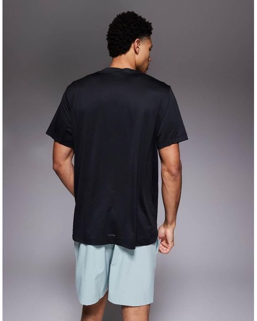 Adidas Originals Gray Adidas Training Essentials D4t T-shirt for men
