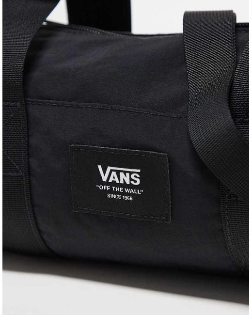 Vans Black Barreled Mini Bag