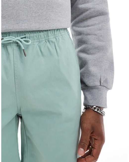 Parlez Green Wilmot Drawstring Logo Shorts for men