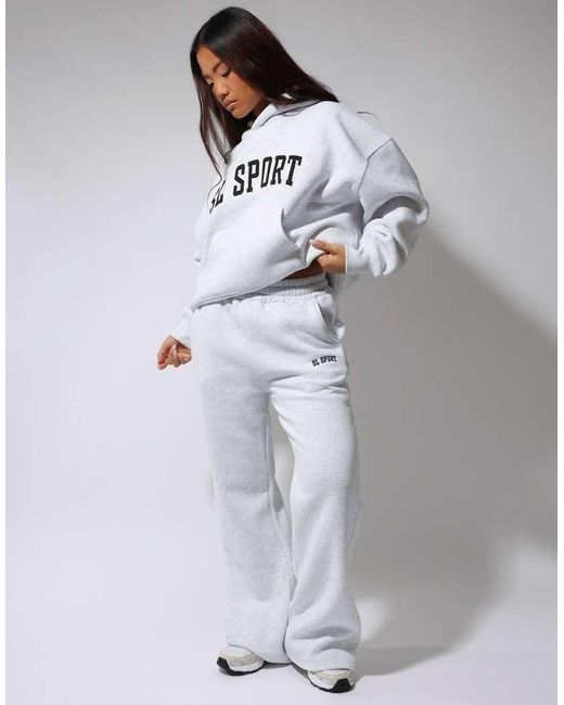 SIMMI Gray Colby Sport Flared Joggers