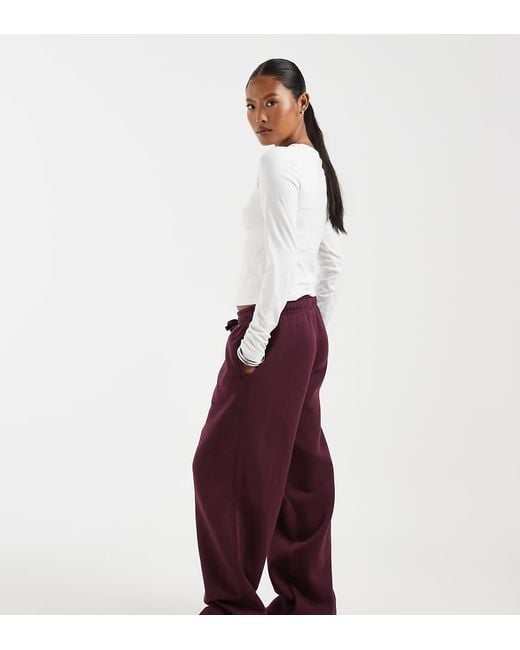 Only Petite Purple Wide Leg joggers