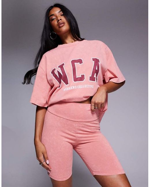 ASOS Weekend Collective in het Pink
