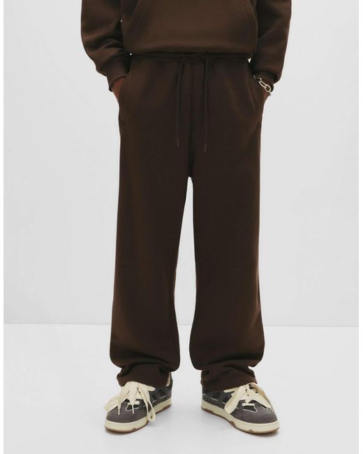 Pull&Bear – jogginghose in Brown für Herren