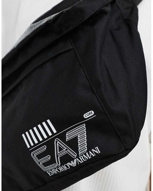 EA7 White Bumbag for men