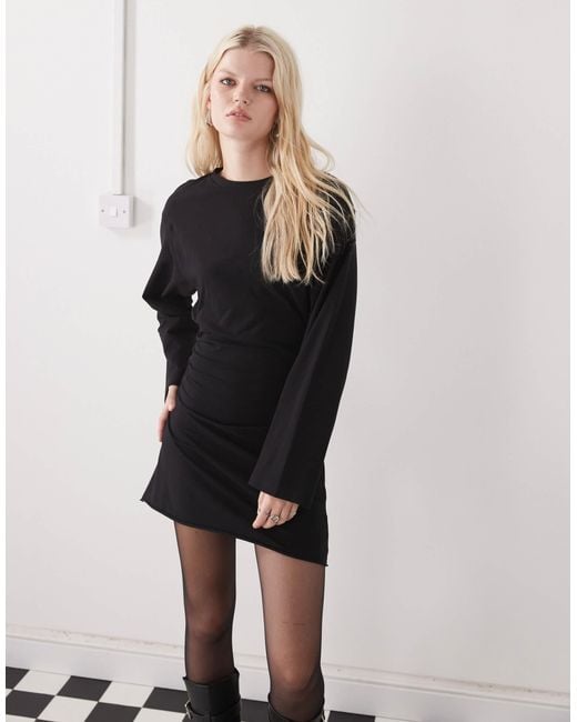 chinese dress ladies Laura Lace Waist-Cinched Long Sleeve Dress main image 0