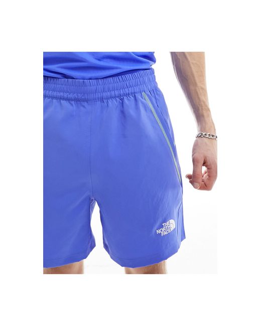 The North Face – training hakuun – gewebte shorts in Blue für Herren