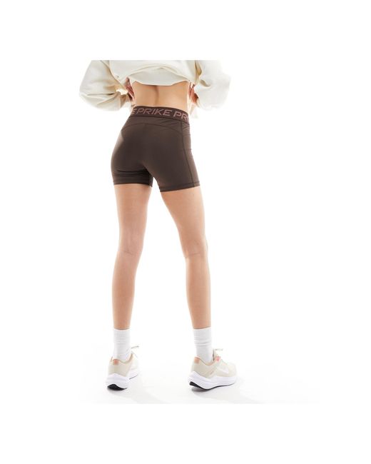 Nike Brown 365 5 Inch Shorts