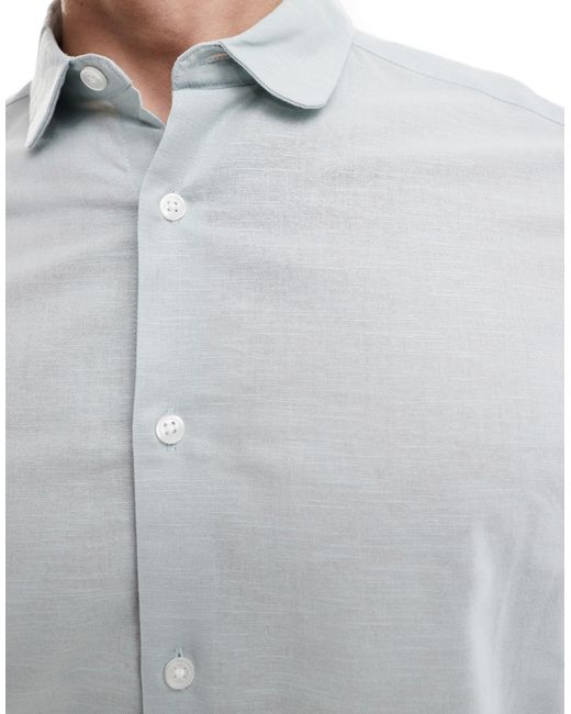 Camisa ASOS de hombre de color Gray