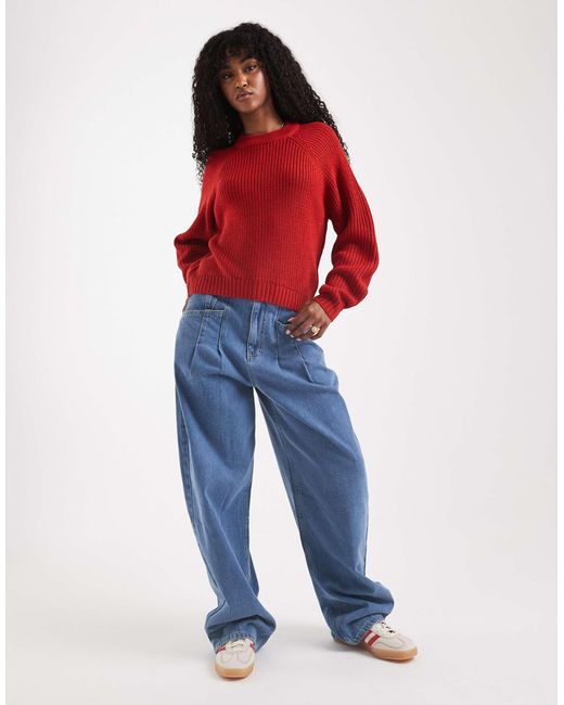 Threadbare Red – pullover