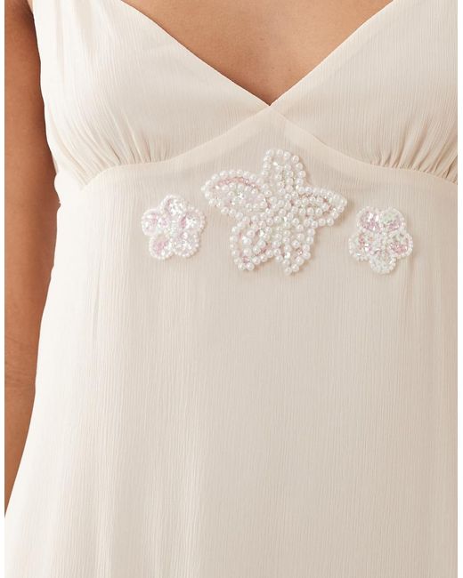 Dippin' Daisy's Natural Dippin Daisys Bridal Slip Mini Dress