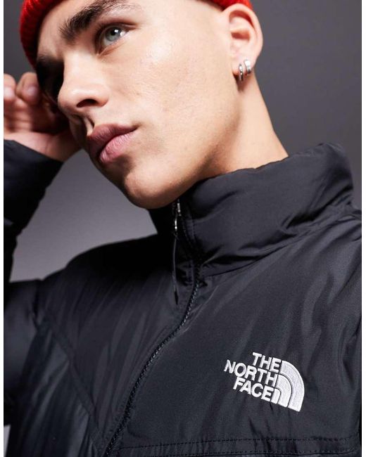 The North Face Black Saikuru Puffer Jacket for men
