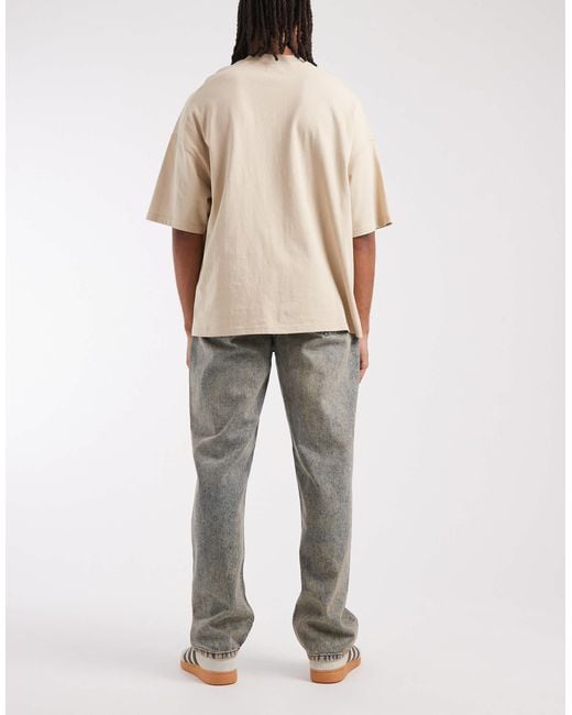 ASOS Blue Straight Jeans for men
