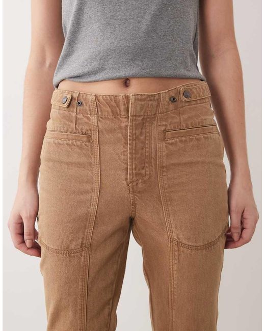 Free People Multicolor Bootcut Jeans