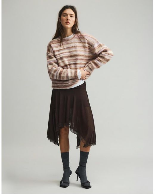 Pull&Bear Multicolor Striped Sweater