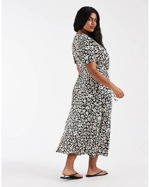 Vero Moda Black Buttondown Maxi Dress
