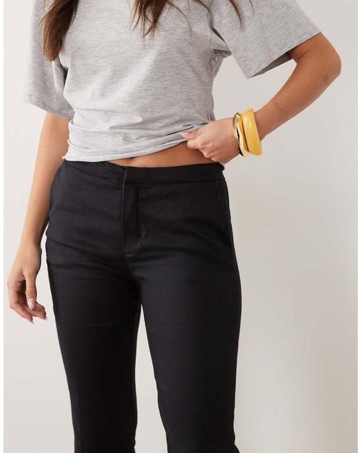 Mango Natural Capri Pants