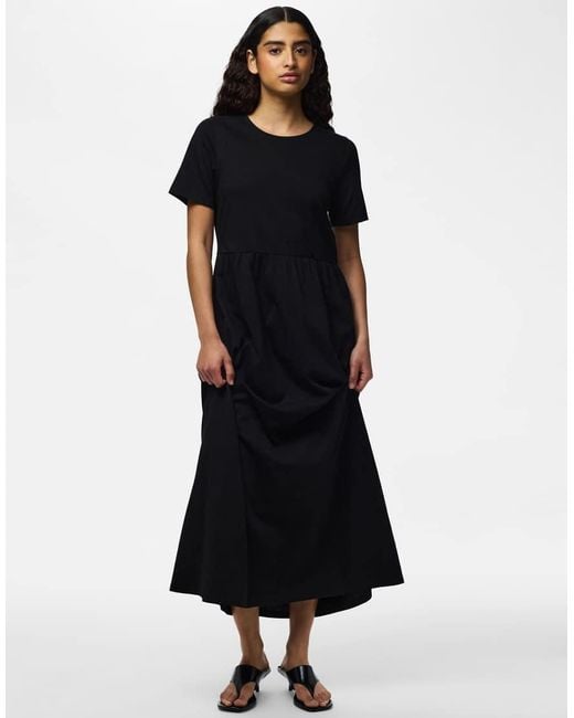 Pieces Black Maxi Dress