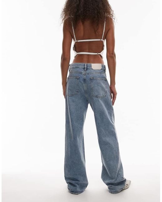AllSaints Blue Brooklyn Jean