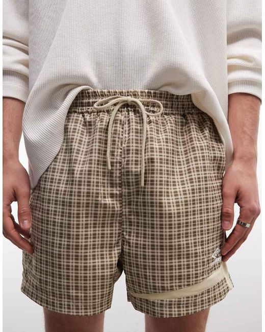 Umbro White Woven Soccer Shorts for men