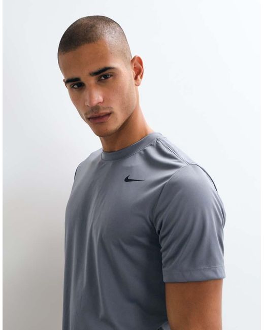 Nike Blue Dri-fit Flex T-shirt for men