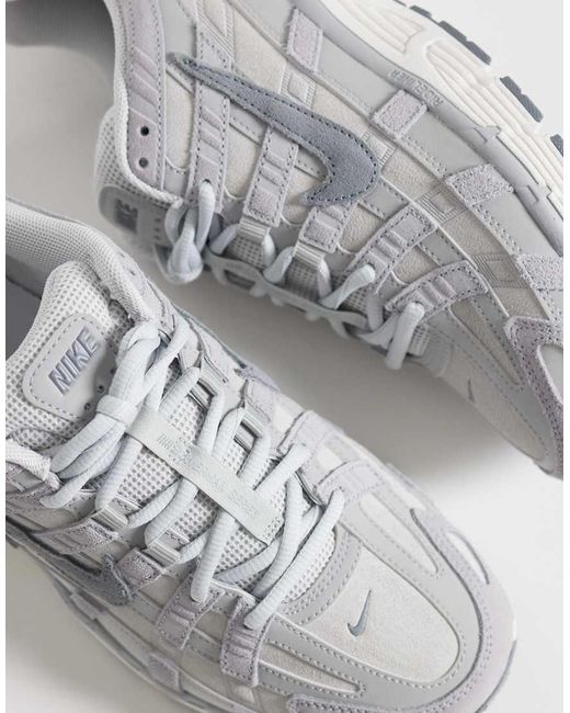 Nike White P-6000 Trainers for men