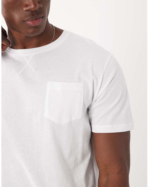 Brave Soul Black 2 Pack Crew Neck Jersey T-Shirt With Pocket Detail for men