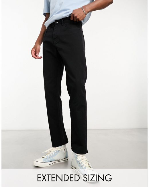 Armani Exchange Black Tapered Jeans for men