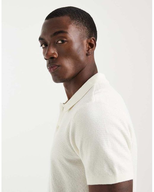 Polo di Blend in White da Uomo