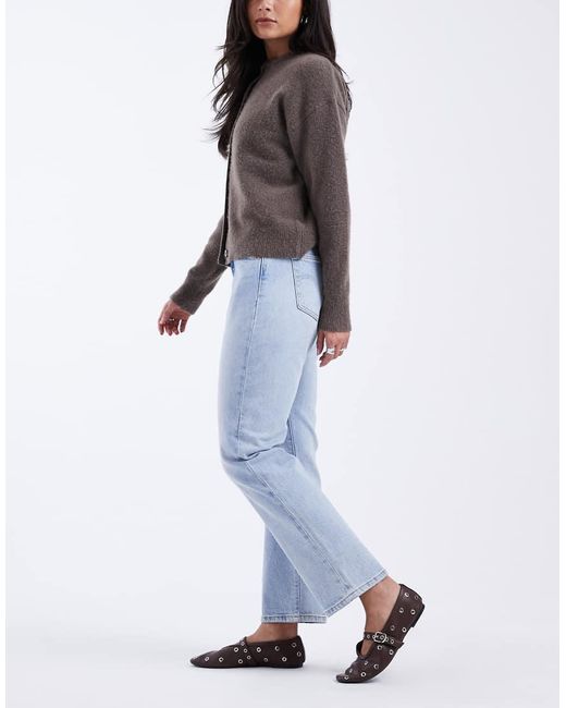 Levi's Blue 501 Hourglass Straight Jeans