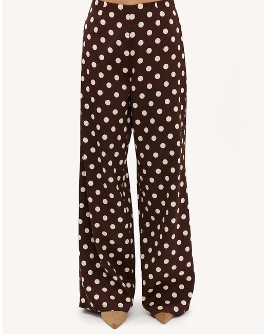 Loavies White The Vow That Ensures Polda-Dot Trousers