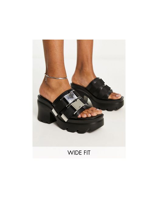 Public Desire Black – oslo – sandaletten