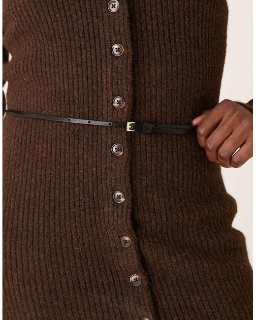 Mango Brown Waist Belt