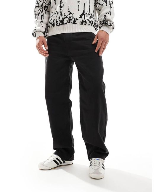 Levi's Black 578 baggy Fit Jeans for men