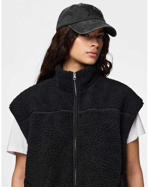 Pieces Brown Gilet