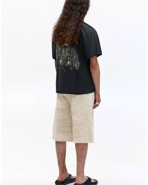 Pull&Bear – t-shirt in Natural für Herren