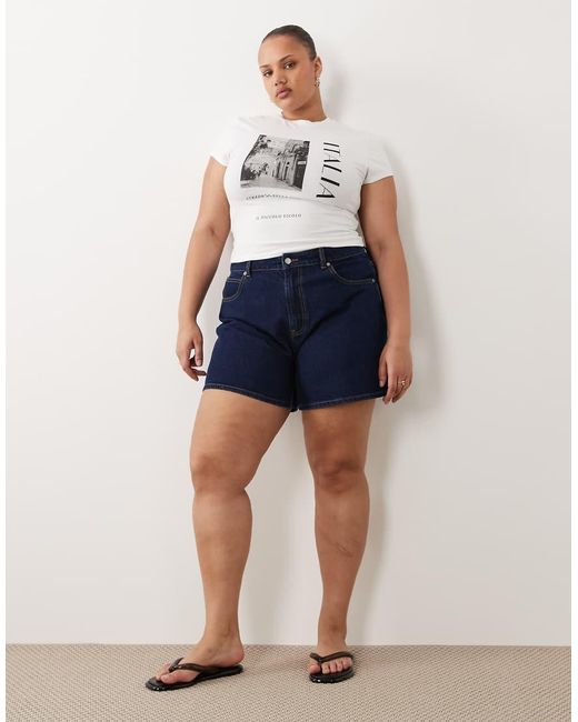 ASOS Asos Design Curve in het White