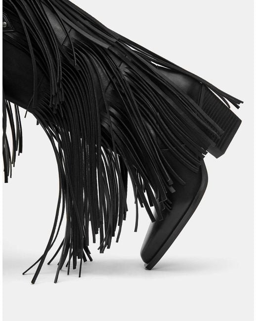 Pull&Bear Black – stiefel